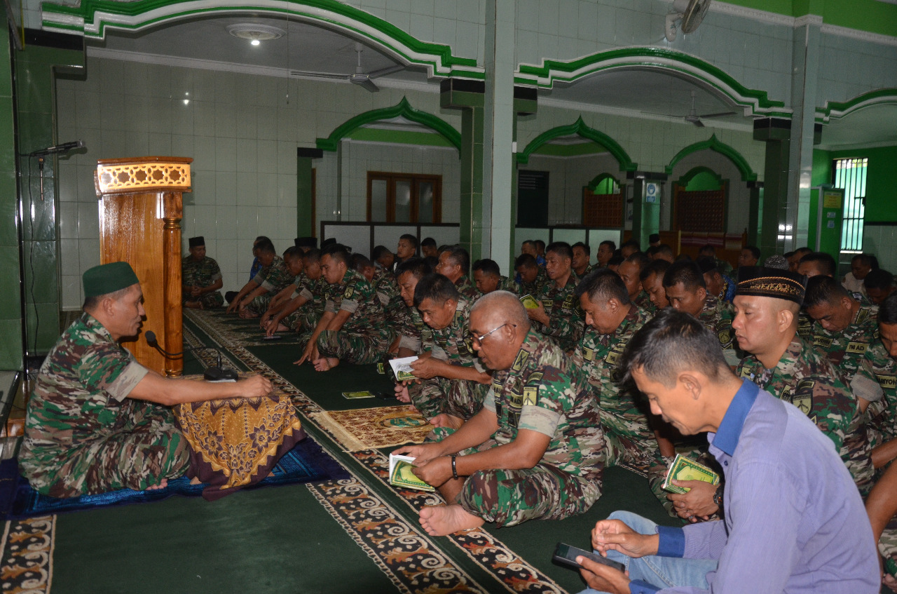 Peringatan Hari Juang TNI AD, Prajurit Korem 073/Makutarama Gelar Doa Bersama